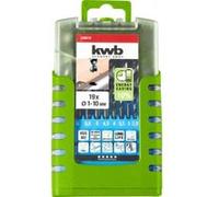 kwb Akku-Top Jeu de forets à métaux HI-NOX, HSS - Jeu de forets, 19 pièces