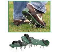 HI Sandales à aérateur de pelouse Vert