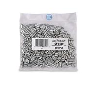 Hi-Seas Grand Slam Lot de 500 Manchons en Aluminium, diamètre intérieur 1,0 mm, Utilisation avec 27,2 à 36,2 kg Mono