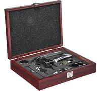 HI Set de 10 accessoires à vin en boîte cadeau