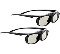 Hi-SHOCK 2x RF Pro Black Heaven lunettes actives 3D pour vidéoprojecteurs 3D compatibles avec Sony, Epson, JVC - TDG-BT500A, TY-ER3D5ME / TY-ER3D6M - ELPGS03-120 Hz - rechargeable