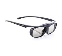 Hi-shock RF Pro Lunettes 3d pour Epson/Sony/JVC/Panasonic/Sharp Vidéoprojecteur et FullHD/HDR/4 K TV avec obturateur active - Bluetooth. rechargeable battery 1x «Black Heaven»