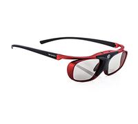 Hi-Shock RF Pro Scarlet Heaven Lunettes RF 3D pour projecteurs Sony, JVC, EPSON | Comp avec TDG-BT500A AD025-RF-X1, PK-AG3, PK-EM2 | 120 Hz | Rechargeable