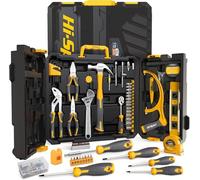 Hi-Spec - Caisse à Outils Complète pour Professionnels - Malette Outils Portable, Kit Durable, Idéal pour Bricolage et Mécanique