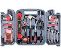 Hi-Spec Mallette à Outils Ménagers 53 pièces Trousse à Outils de Réparation