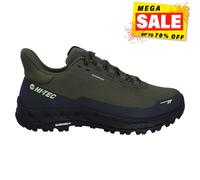 Hi-Tec Altitude Lite Hommes Randonnée Chaussures Imperméable Mi Extérieur Vert
