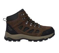 Hi-Tec Bandera Expedition Hommes Extérieur Cuir Randonnée Mi Bottes Large Marron