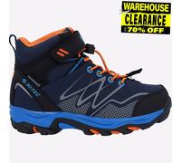 Hi-Tec Blackout Junior Imperméable Extérieur Randonnée Marche Bottes Marine
