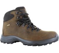 Hi-Tec - Bottes de marche pour homme "Ravine Lite", cuir grainé FS10043 (45,5 EU) (Marron)