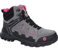 Hi-Tec - Bottes de marche pour homme "V-Lite Explorer", daim FS10797 (37 UE) (Gris/Fuchsia)