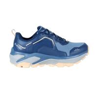 HI-TEC Corzo Low/Torca Low Women, Bottes de randonnée pour femme, membrane imperméable et respirante Dri-Tec, Insigne Blue Flintstone Bellini, 36 EU