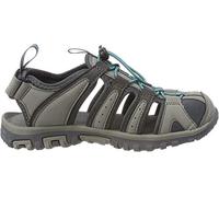 Hi-Tec Cove Sandal, Sandales de Randonnée femme, Gris (Charcoal/tile Blue), 38 EU