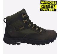 Hi-Tec Euro Remorque Hommes Randonnée Trail Traction Terrain Marche Bottes Kaki