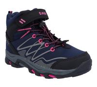Hi-Tec Girl's Blackout Mid WP JRG Walking Shoe, Navy Magenta, 36 2/3 EU