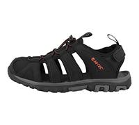 Hi-Tec Homme Cove Breeze Sandales Bout fermé, Noir (Black/Picante 21), 42 EU