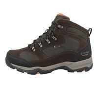 Hi-Tec Homme Storm Waterproof Chaussures de Randonnée Hautes, Marron (Dark Chocolate/DT Taupe/Burnt Orange), 47 EU