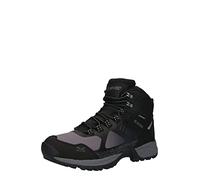 Hi-Tec Homme V-Lite Psych WP Black/DK Lt Grey UK12 Botte de Randonne, Noir, Gris foncé, Gris Clair, 46 EU