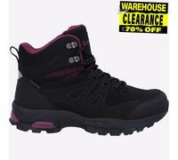 Hi-Tec Jackdaw Mi Imperméable Femmes Marche Trail Randonnée Bottes Noir