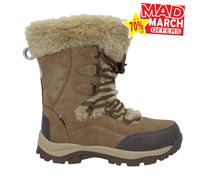 Hi-Tec Mortiz 200 Imperméable Femmes Grand Marche Hiver Fourrure Bottes Marron