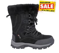 Hi-Tec Mortiz 200 Imperméable Femmes Grand Marche Hiver Fourrure Randonnée Brun