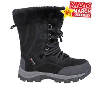 Hi-Tec Mortiz 200 Imperméable Femmes Grand Marche Hiver Fourrure Randonnée Brun