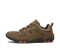 HI-TEC O010073-041-HI-TEC QUADRA II, Taupe/Burnt Orange, Chaussure de randonnée Homme, Brown, 42 EU