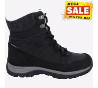 Hi-Tec Riva Femmes Extérieur Imperméable Randonnée Marche Bottes Noir