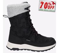 Hi-Tec Sophia Bottes De Randonnée Femme Imperméables Noires Montantes