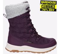 Hi-Tec Sophia Femmes Imperméable Marche Extérieur Bottes Hauteur Genou Violet