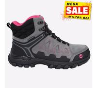 Hi-Tec V-Lite Explorateur Imperméable Femmes Extérieur Randonnée Bottes Gris