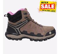 Hi-Tec V-Lite Explorateur Imperméable Femmes Extérieur Randonnée Bottes Marron