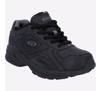 Hi-Tec XT115 Garçon Junior Baskets Décontractées À Lacets Noires