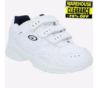 Hi-Tec XT115 Garçons Junior Décontracté Tactile Bracelet Baskets Blanc