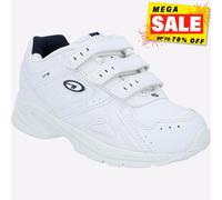 Hi-Tec XT115 Garçons Junior Décontracté Tactile Bracelet Baskets Blanc