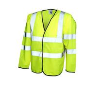 Hi-Vis Warnweste Warnweste Arbeit Workwear Long Sleeve