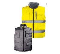 HI WAY GILET REVERSSIBLE JAUNE XL