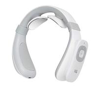 Hi5 10352 EGM Appareil de massage de la nuque à impulsions à basse fréquence portable pour la détente du cou et des épaules sans fil avec fonction chauffante et télécommande 200 g