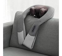 Hi5 Hilmar Appareil de massage pour la nuque, les épaules, le dos, les hanches et la taille Shiatsu avec dragonne et fonction chauffante