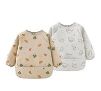 HiABsee Bébé avec Manches Longues pour Bébé Enfant 6 à 36 Mois (Dinosaure & Pain)