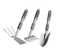 HIAKDOFT 1 Ensemble Set de de Jardinage Multifonctions Inoxydable Outils Pratiques pour Plantes et Fleurs Kit et Portable pour Rempotage et Désherbage