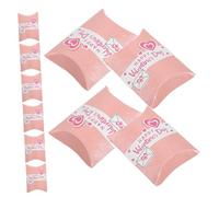 HIAKDOFT 10 Pièces Boîte à Kraft pour Saint Valentin de Mignon pour Design Unique Durable pour Anniversaires