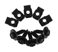HIAKDOFT 10 Pièces Bolts Shaped Clips Set Steel Vehicle Body Fasteners For Secure Mounting And Modifications High Torque Resistance Precision Fit Automotive Clips