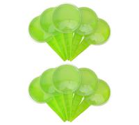 HIAKDOFT 10 Pièces Distributeur de Graines Jardin 10 Pièces Réglable 5 Niveaux, Semoir Portatif Fruit Vert, Outil de Plantation Semis et Bulbes, Planteuse Manuelle Polyvalente pour Potager