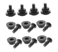 HIAKDOFT 10 pièces Lot de Vis à Tête Ronde pour Disque Dur et SSD Fixation Antivibrations Kit de Vis Machine pour Montage PC Sécurisant