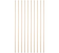 HIAKDOFT 10 pièces Moulure Bois pour Fenêtre Baguette Décorative Naturelle pour Encadrement et Modélisme Finition Lisse pour Intérieur et Extérieur