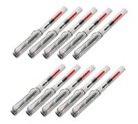 HIAKDOFT 10 Pièces Pinceaux Rechargeables pour Calligraphie avec Pointe Souple Stylo Pinceau Encre pour Traditionnelle Chinoise Dessin Artistique et Lettrage