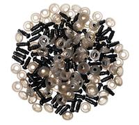 HIAKDOFT 100 Pièces Accessoires pour Les Yeux en Peluche Stress d'halloween Velu Remuer Très Chariot Animaux Horreur Eyes Jumbo Artisanat Truc Mignon Fibre Première Cas Poupée