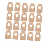 HIAKDOFT 100pièces Étiquettes Suspendues Papier Kraft pour Bouteilles De Vin Jaunes Marqueurs pour Cave Étiquettes Bouteille Vin Réutilisables Lot pour Décoration Et Identification