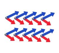HIAKDOFT 10Ensembles Aiguilles Horloge Éducatives pour Enseigner à Lire Heure Aux Garçon Fille Accessoires Apprentissage Sécurisés et