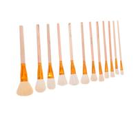 HIAKDOFT 12 Pièces Hand Pollination Brushes Set for Succulents and Fruit Trees Manual Wool Duster Pollinator Pen for Indoor Balcony Garden Precise and Reusable Plant Pollination Tool